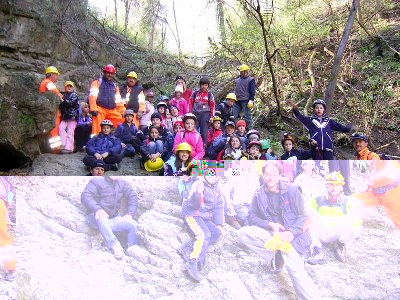 Purtroppo i limitati mezzi fotografici non hanno permesso di fare foto all'interno delle grotte, ma se a qualcuno interessa informazioni e immagini sulle grotte di Cunardo vi rimando al nostro sito  http://www.protezionecivilecunardo.it/grotte_di_cunardo.html