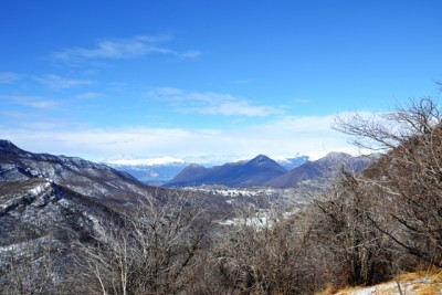 Panorama verso il Maggiore.