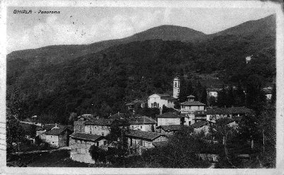 panorama di ghirla e ghetto degli anni 40.