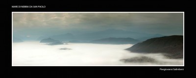 Mare di nebbia da San Paolo