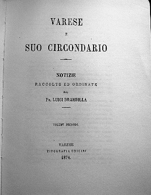 la prima pagina di Varese e il suo circondario