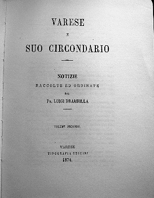 la prima pagina di Varese e il suo circondario