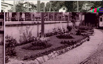 viale aguggiari,dove ora c'è la pizzeria