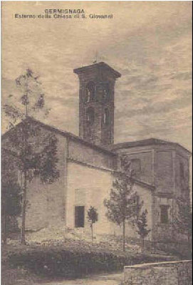 antica chiesa parrocchiale dedicata a San Giovanni Battista