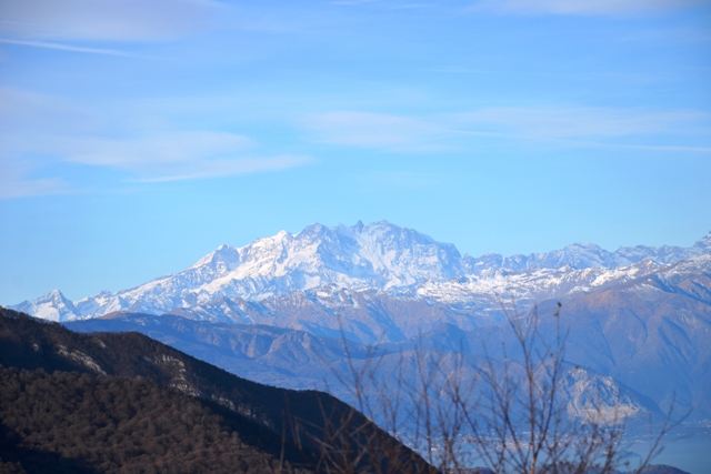 Il monte Rosa.